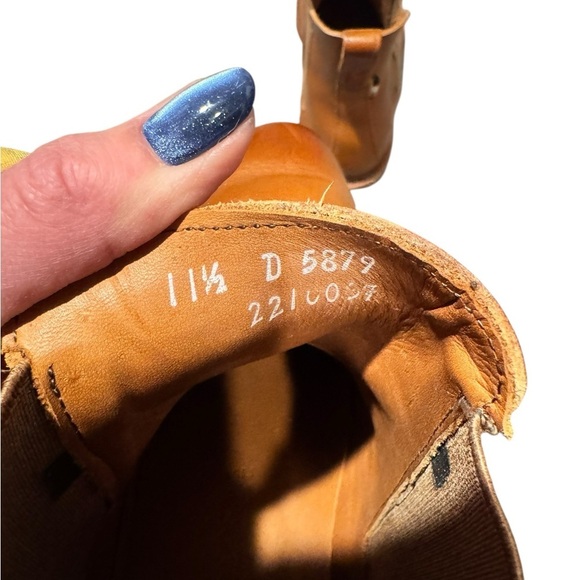 Allen Edmonds Leather Chelsea Boots Cognac Classic Heritage Ankle Boot Size 11.5 main image 8